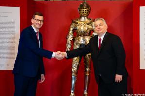 [VIDEO] Premier Mateusz Morawiecki na jubileuszowym szczycie państw Grupy Wyszehradzkiej: działamy w sposób solidarny