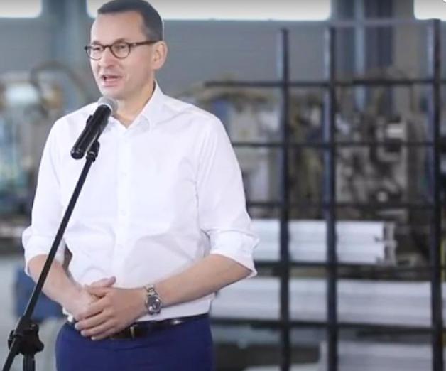 [VIDEO] Premier w woj. podlaskim: Dzięki rządowemu wsparciu ratujemy miejsca pracy