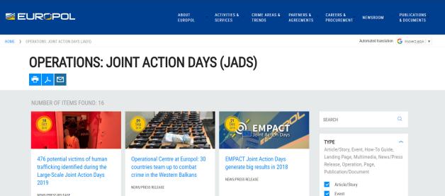 Wspólna operacja międzynarodowa CHILD TRAFFICKING EXPLOITATION EMPACT ACTION DAYS 2021. Skontrolowano dość liczną grupę obywateli Ukrainy i Litwy