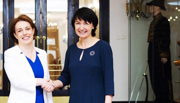 Spotkanie Minister Henryki Mościckiej-Dendys z Wicepremier i Minister Spraw Zagranicznych i Diaspory Republiki Kosowa
