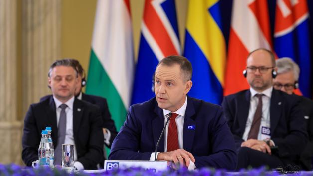 [VIDEO] Szczyt B9. Prezydent Karol Nawrocki: Jedność jest naszą największą siłą